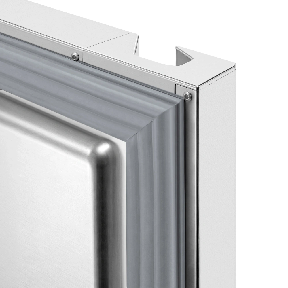 Nerezový pekárenský mrazák Premium PLUS - EN 600x400 - 1240 L - se 2 dveřmi