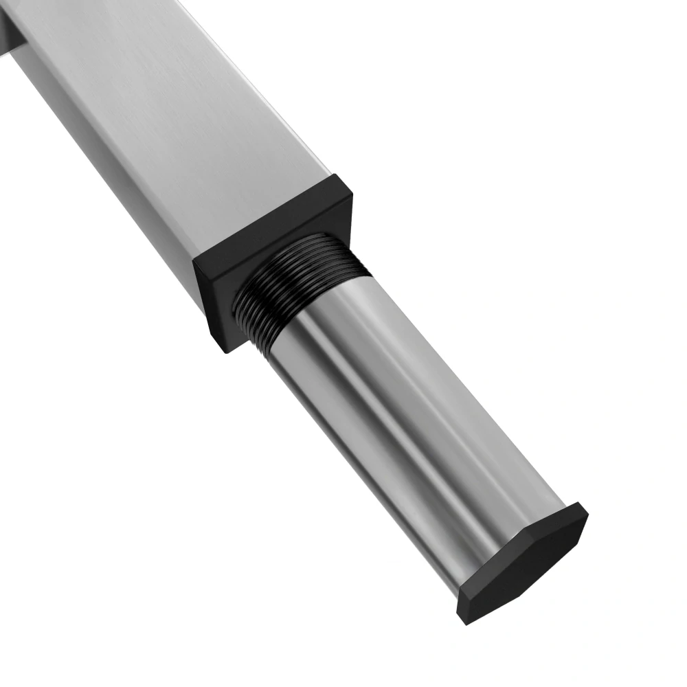 Nerezový stůl s policí 180x60x85cm