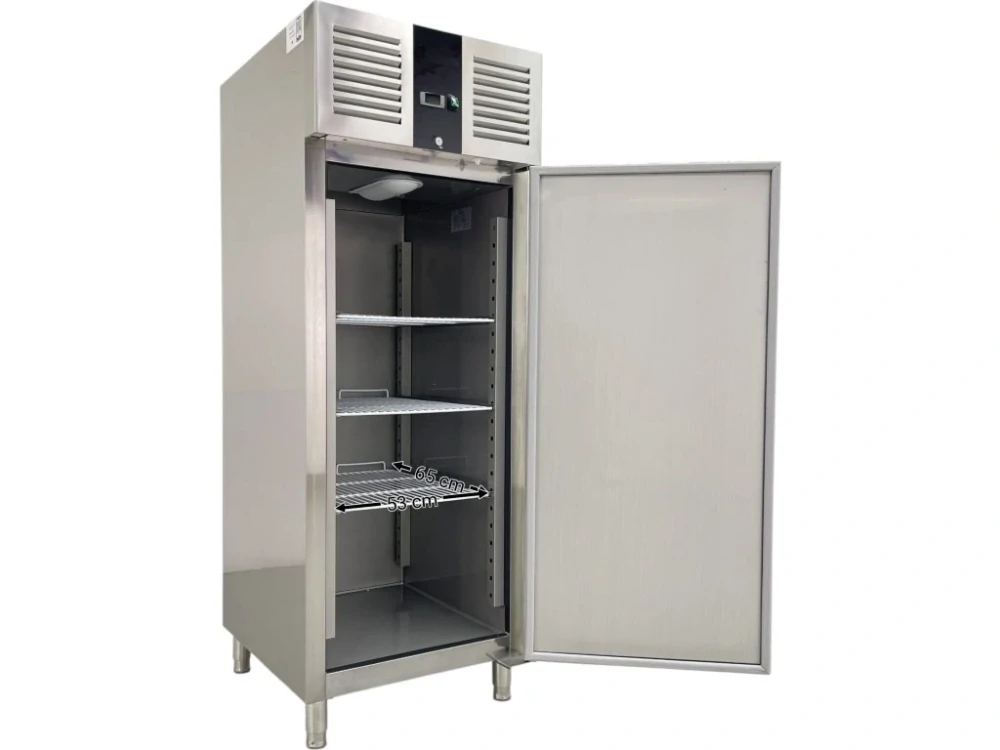 Mrazák 650 litrů nerezový