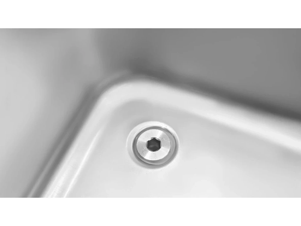 Elektrická ohřevná vana - s vypouštěcím kohoutem