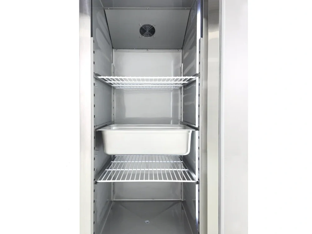 Lednice Premium – 415 l, nerezová