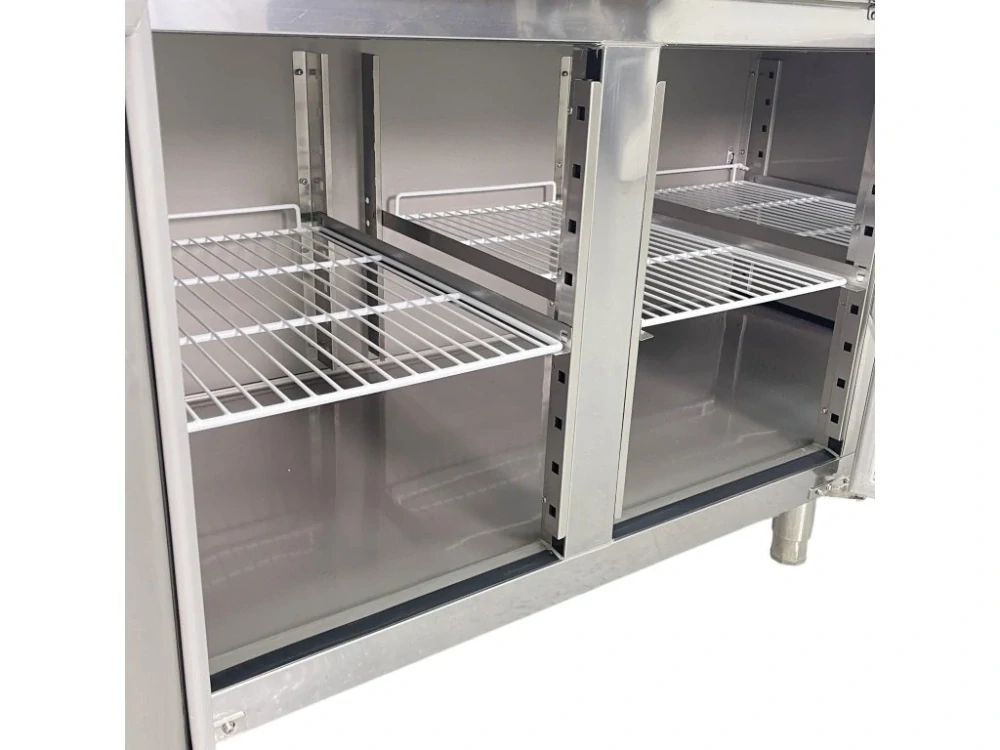 Chladicí stůl s 1 dvířky a 2 šuplíky vpravo