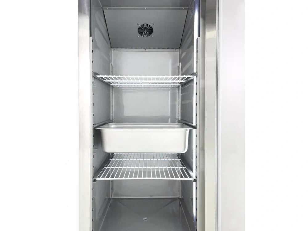 Chladící skříň Premium – 415 l - 1 dveře - nerezová