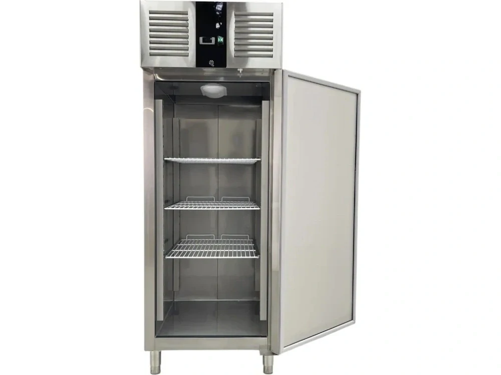 Chladící skříň – 650 l - 1 dveře - nerezová