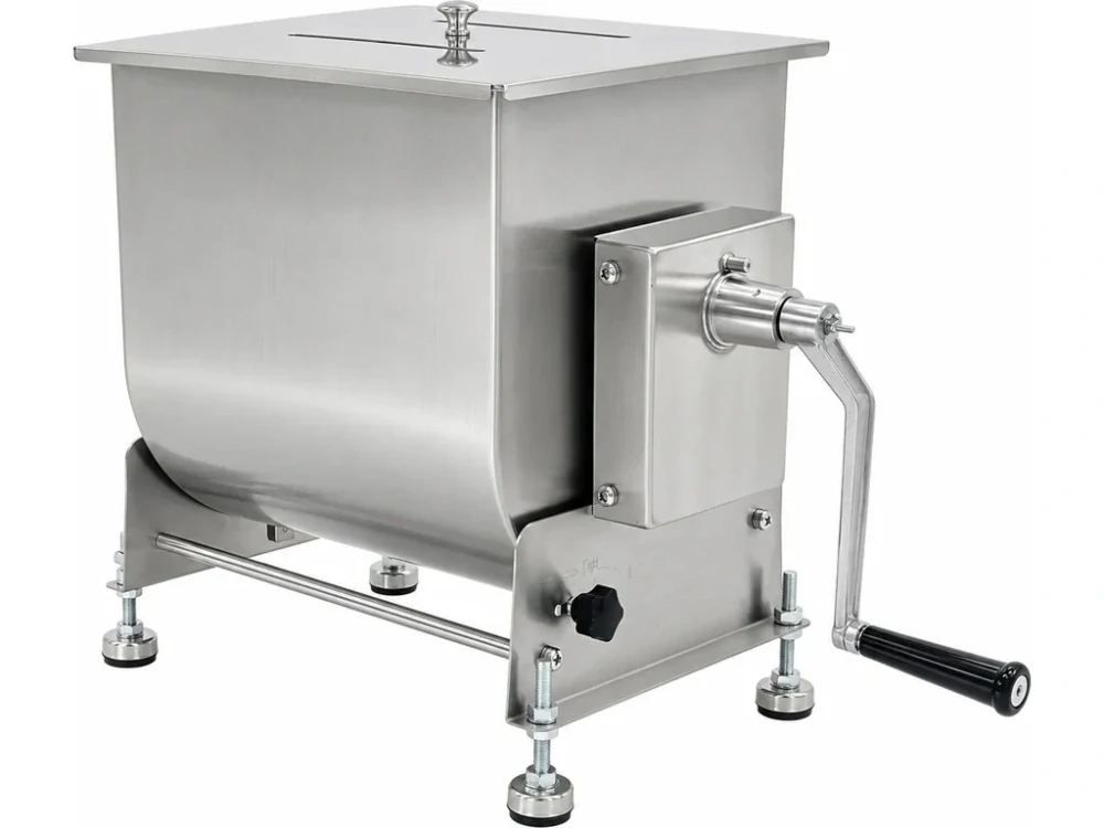 Elektrická míchačka na maso - 30 l  - s výklopnou nádobou a elektrickým motorem