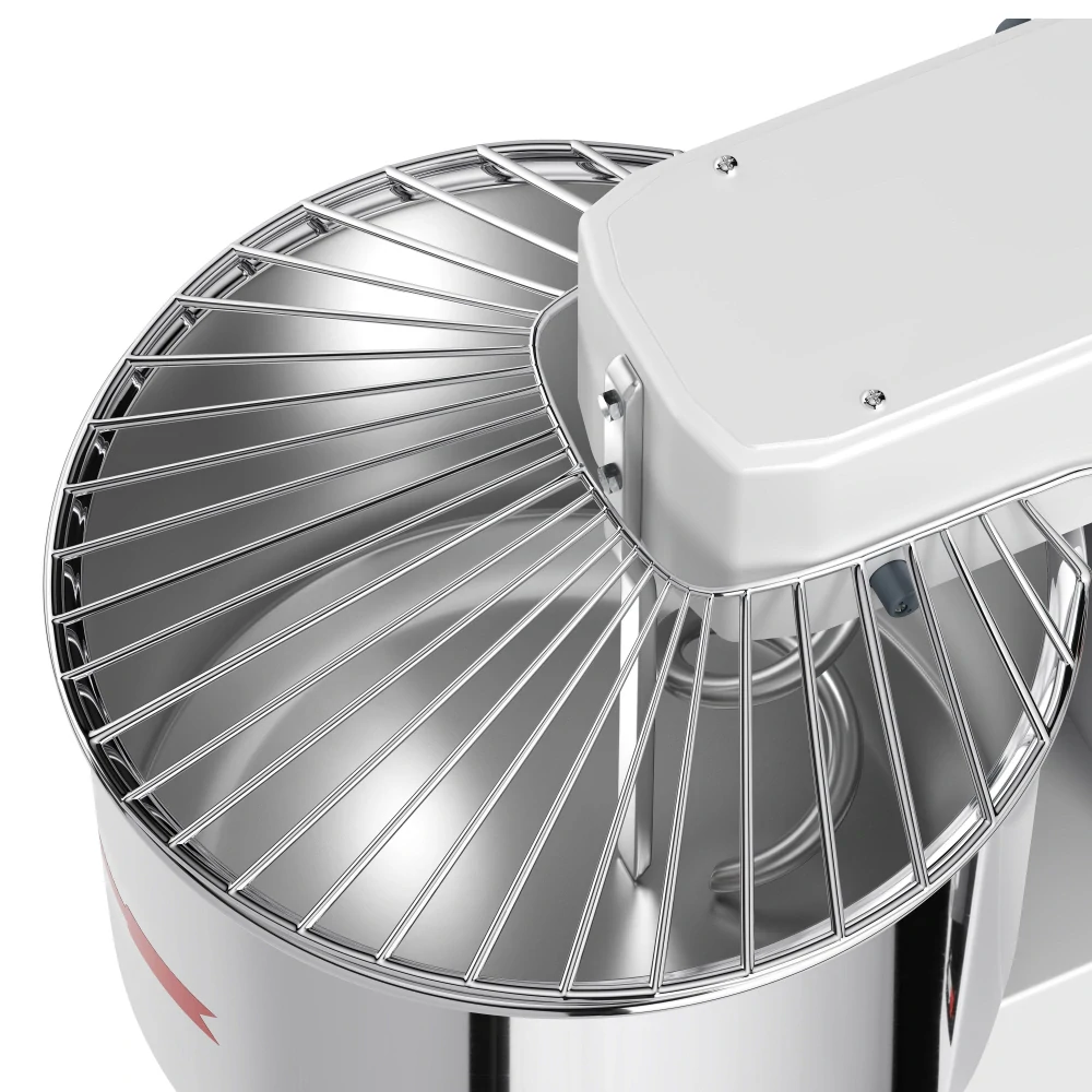 Hnětací stroj na těsto - 53L / 44 kg - 2 rychlosti - s pevným kotlem - funkce časovače