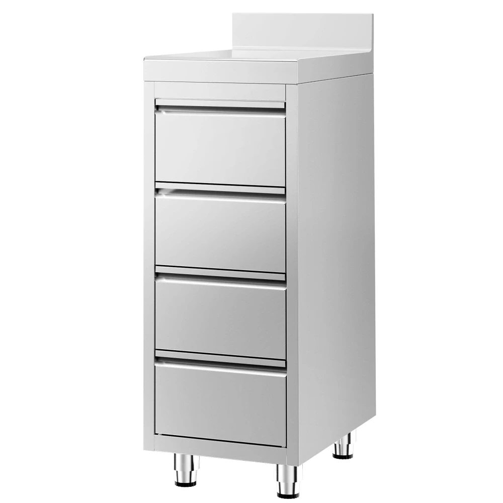 Zásuvková skříň PREMIUM - se 4 zásuvkami & obkladovým panelem - 400x600mm