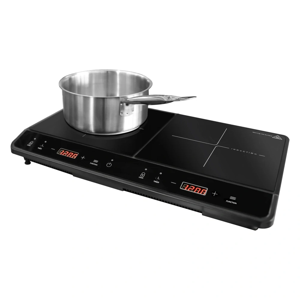 (2 Kusy) Dvojitý indukční sporák - 3,5 kW