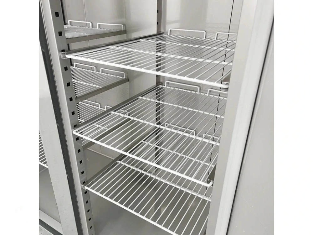 Lednice – 1,48 x 0,73 m – s 2 nerezovými dveřmi