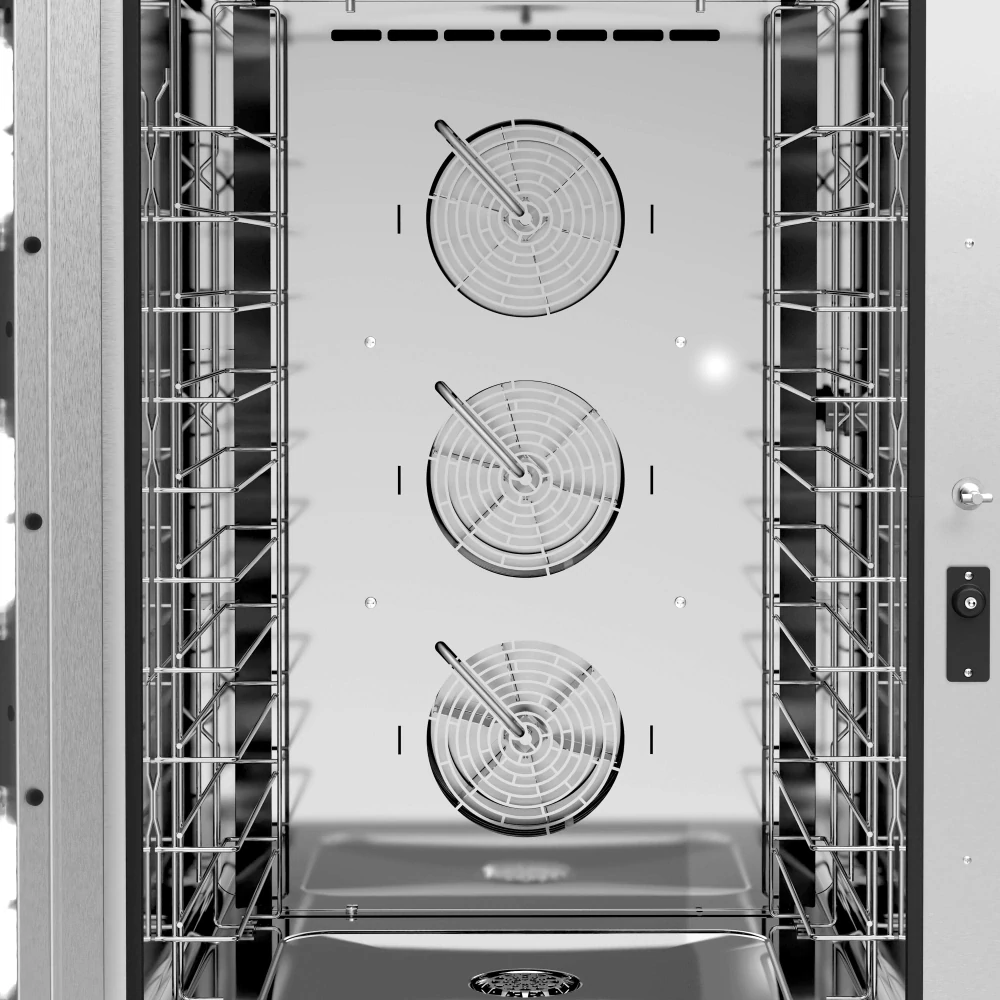 Elektrický kombinovaný konvektomat - manuální - 10x GN 1/1 nebo 10x EN 600x400