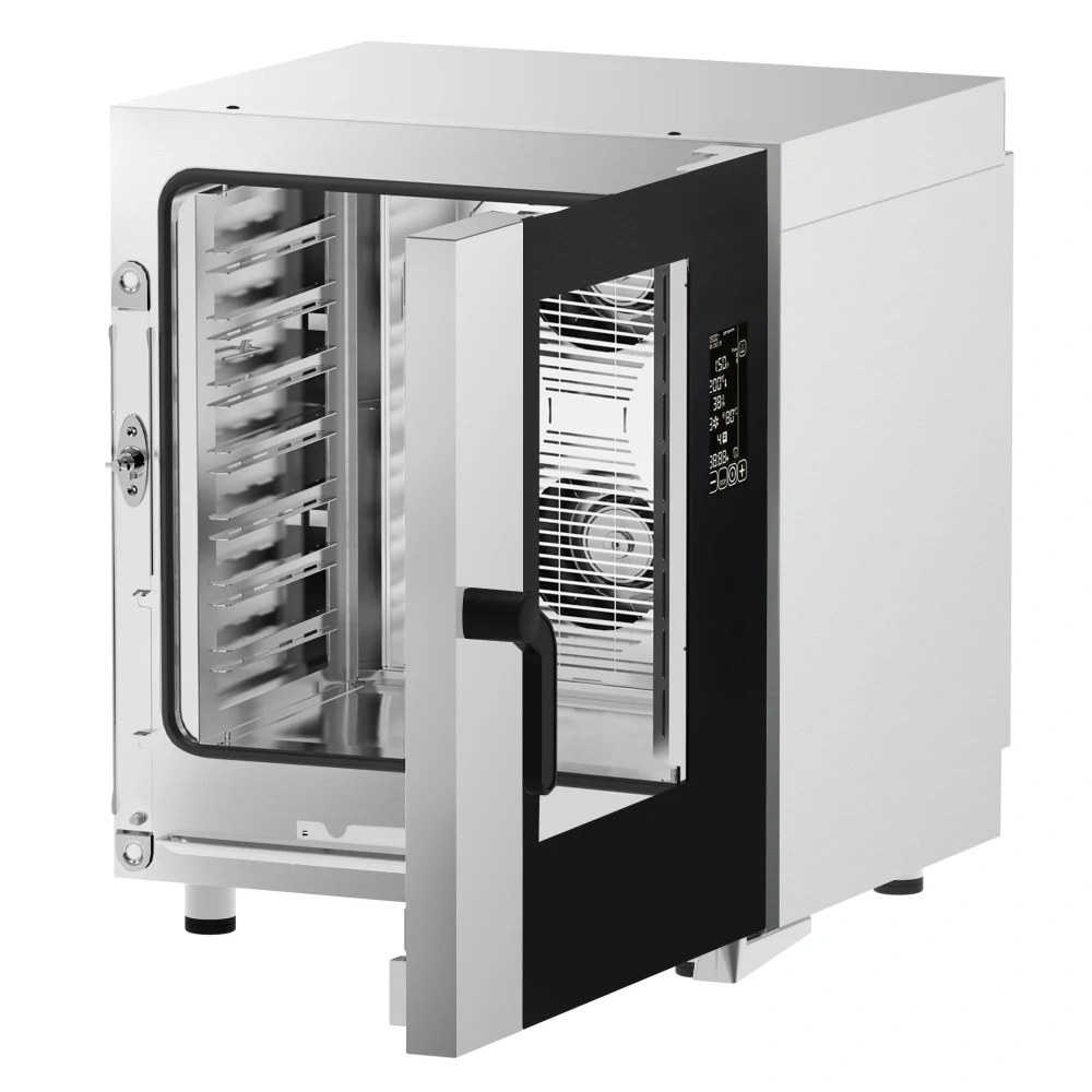 Elektrický kombinovaný konvektomat - digitální - 7x GN 1/1