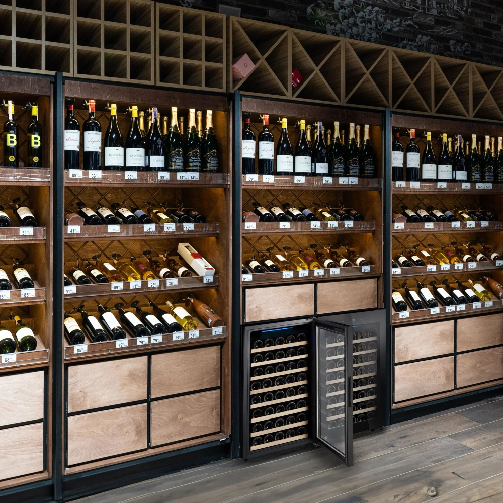 Vinotéka / Chladnička na víno - 1 klimatická zóna - 120 L - max. 52 lahví
