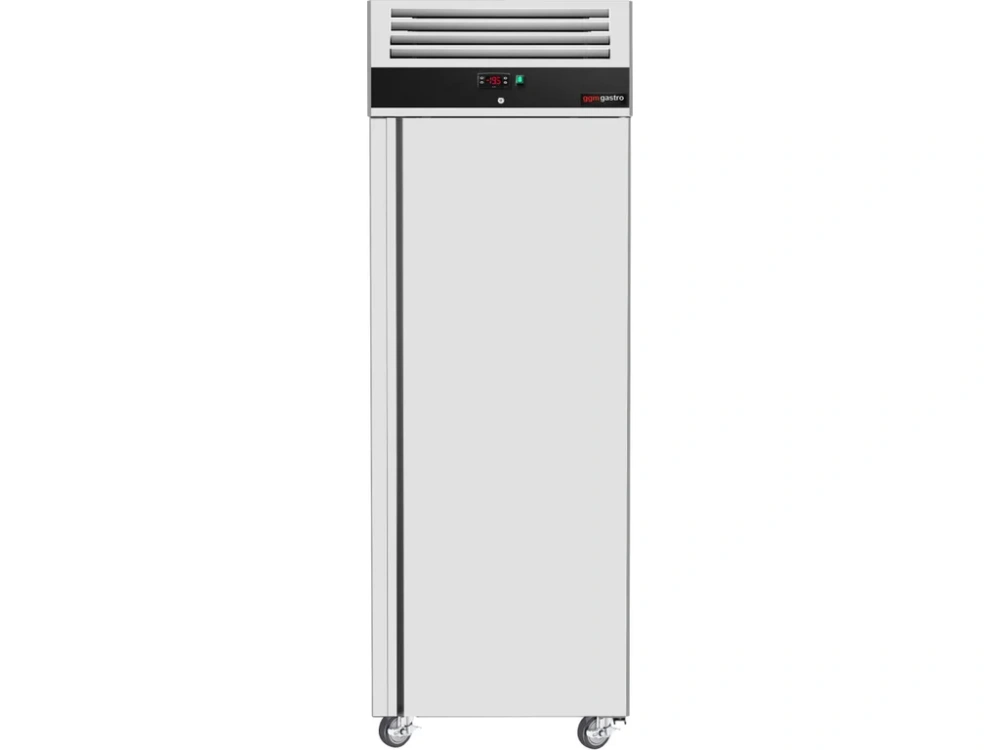 Nerezová mrazicí skříň ECO - 400 L - s 1 dveřmi