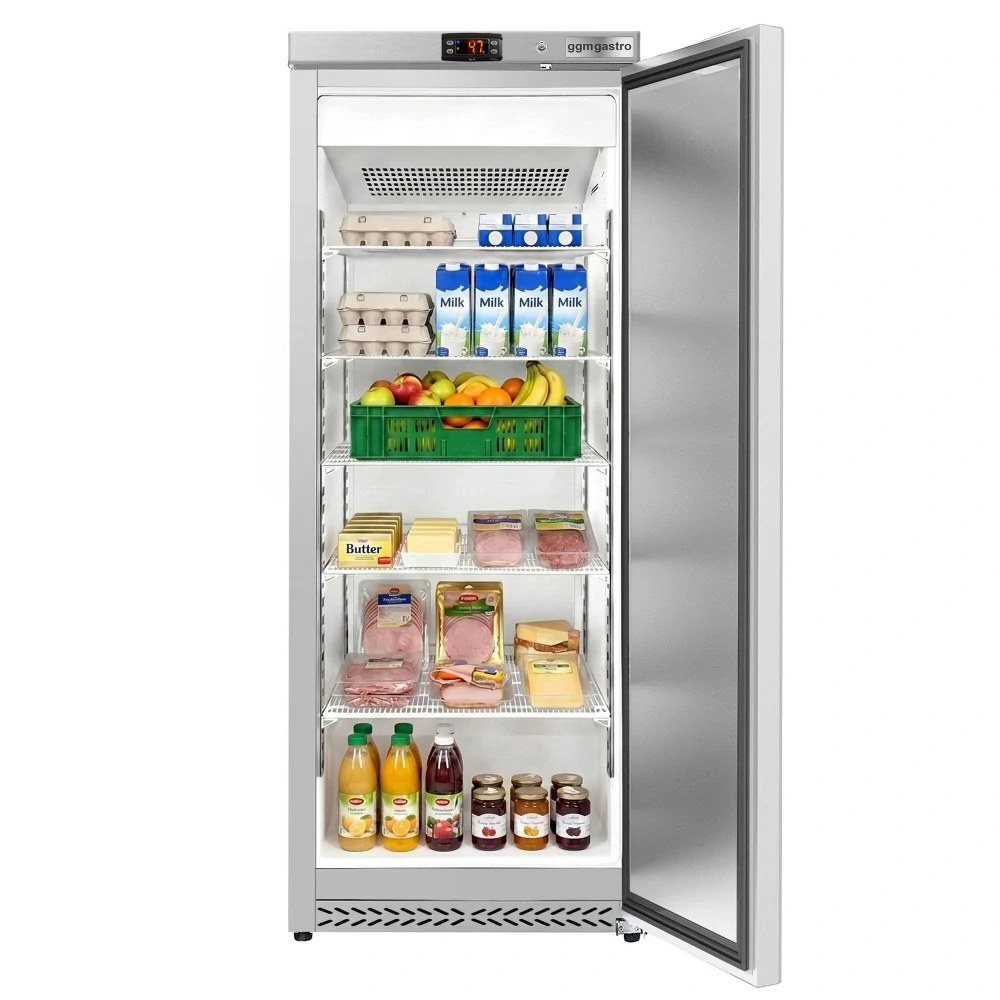 Nerezová chladicí skříň ECO - 400 L - s 1 dveřmi