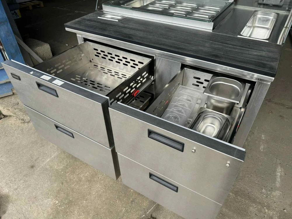 Chladicí stůl (saladeta) 120x90x140cm