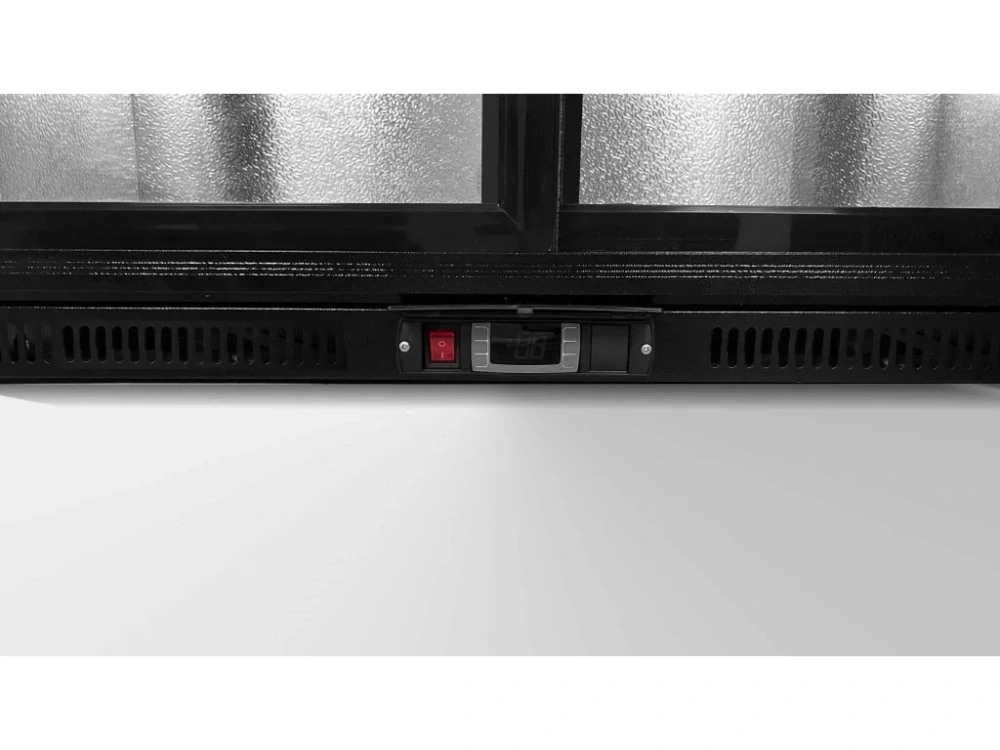 Barová lednice - 1350 x 540 x 900 mm - s posuvnými dveřmi 