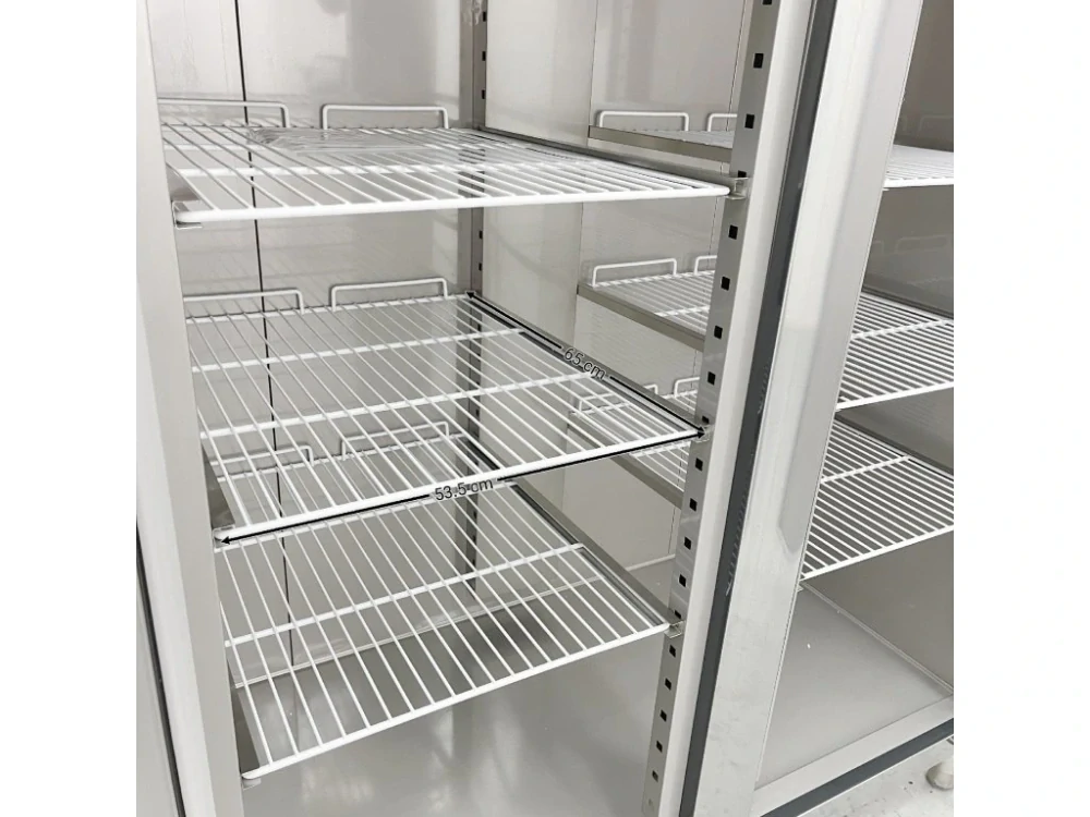 Nerezová lednice 1340 x 840 x 2010 mm