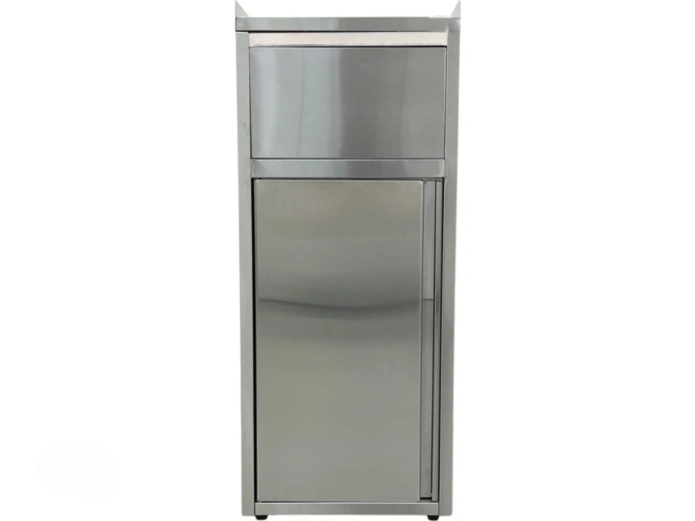 Nerezový odpadkový koš