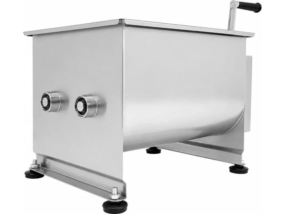 Elektrická míchačka na maso - 40 l - dvojitá hřídel - s elektrickým motorem