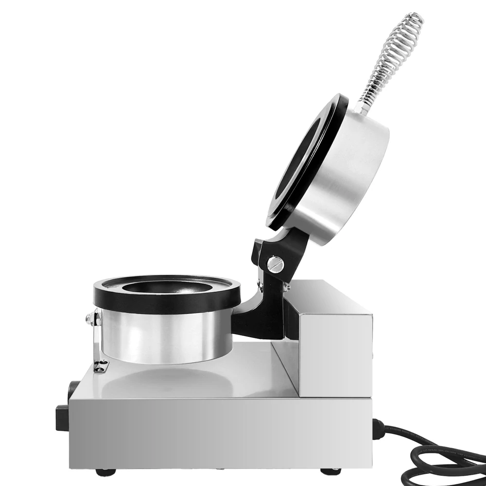 Vaflovač - Jednoduchý - 1,3 kW - Tvar: UFO - pečící plochou otočnou o 180°