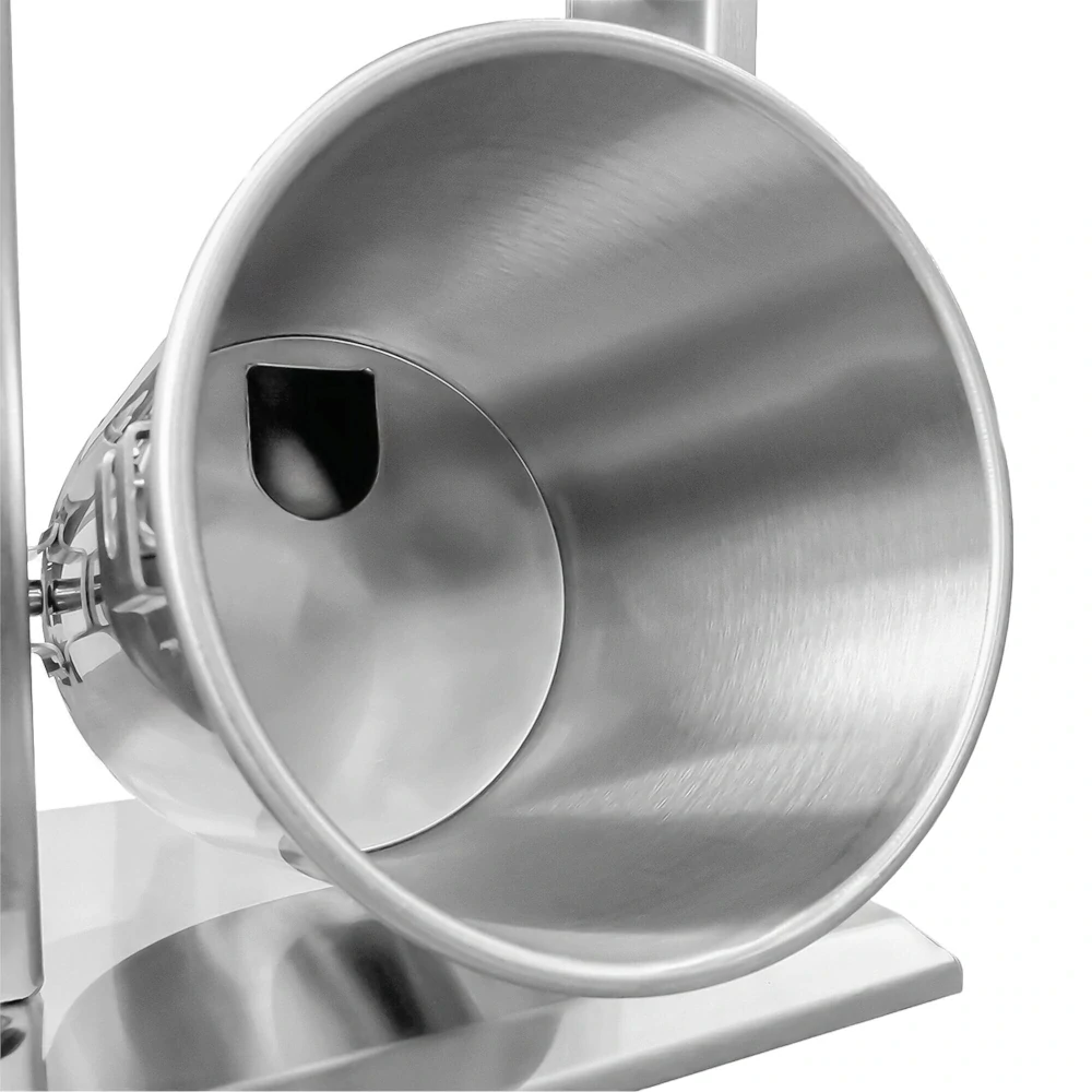 Elektrická plnička klobás & stroj na churros profesionální - 10 l - 90 W - nerezová ocel - stolní - včetně Nožního ovládání a 4 nástavců na plnění klobás a 3 nástavců na churros