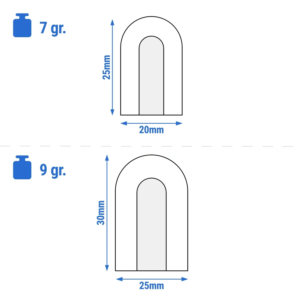 Výrobník kostek ledu - Dutý válec - 12 kg/24h - Stříbro