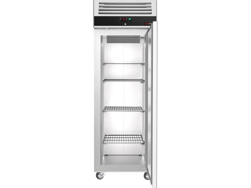 Nerezová mrazicí skříň ECO - 400 L - s 1 dveřmi