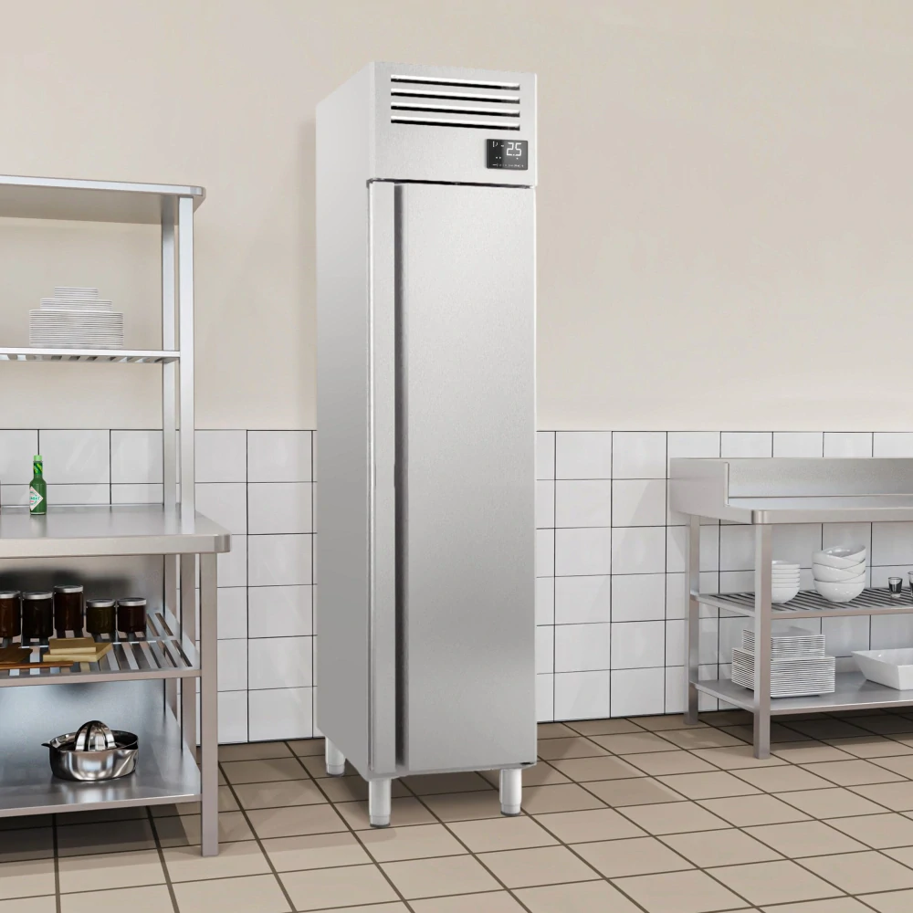 Nerezová chladicí skříň PREMIUM PLUS - GN 1/1 - 325 L - S 1 dveřmi