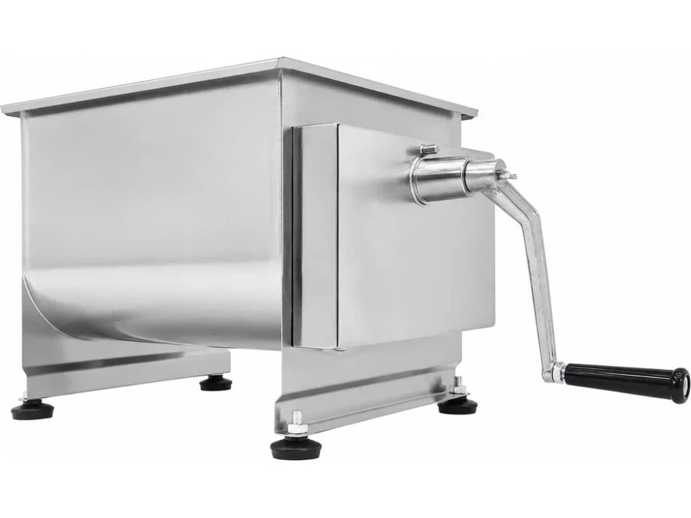Elektrická míchačka na maso - 40 l - dvojitá hřídel - s elektrickým motorem