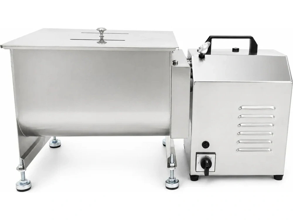Elektrická míchačka na maso - 40 l - dvojitá hřídel - s elektrickým motorem