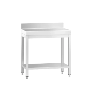 Nerezový stůl s policí 60x70x85cm