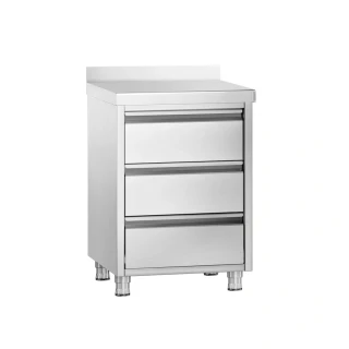 Zásuvková skříň PREMIUM - 3 zásuvky - 500 x 600 mm