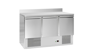 Chladicí stůl s 3 dveřmi 136,5x70x97,6cm 