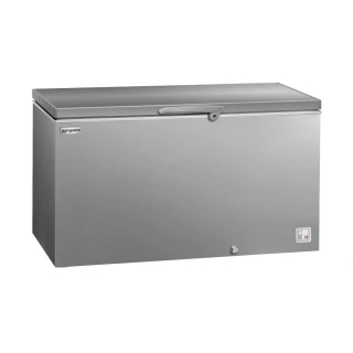 Truhlicový mrazák profi - 1500 mm - 469 l - Nerezové víko - vč. dělicí stěny