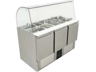 Saladeta - 1,37 x 0,7 m - se 3 dvířky