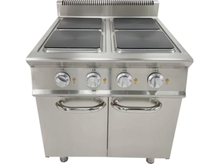 Elektrický sporák 4x plotýnka čtvercová