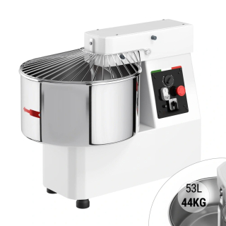 Hnětací stroj na těsto - 53L / 44 kg - 2 rychlosti - s pevným kotlem - funkce časovače