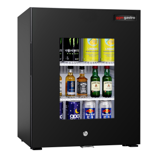 Minibar lednička - 402 mm - 36 L - 1 skleněné dveře