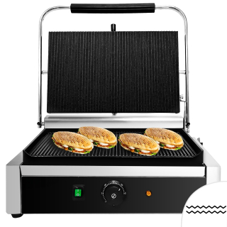 Kontaktní gril - 2,6 kW - Grilovací plocha: 400x255mm