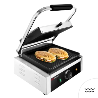 Kontaktní gril - 2 kW - Grilovací plocha: 270x255mm