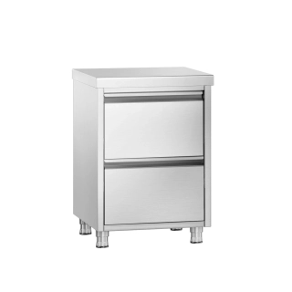 Zásuvková skříňka PREMIUM - 0,5 m - se 2 šuplíky