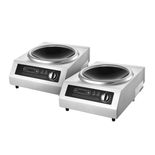 (2 kusy) Indukční varná deska Wok - 3,5 kW - vč. woku