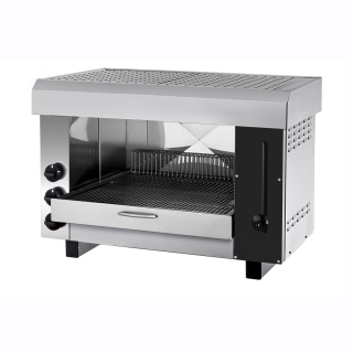 Pita trouba / Salamander PRO se 3 hořáky - 0,81 m | Trouba na gratinování | Topinkovač | Pečicí gril | Plyn | Gastro