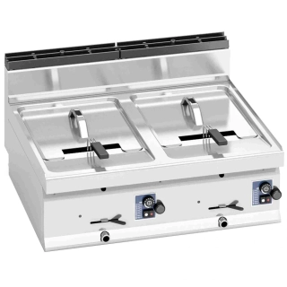 Plynová fritéza 10+10L (13,8 kW)