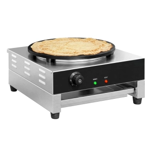 Palačinkovač - manuální ovládání - s 1 plotýnkou - Ø 400 mm