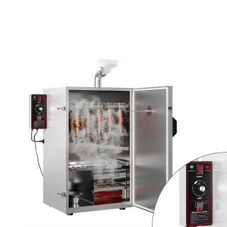 Udírna - digitální - 500x450x915 mm - s 4 policemi