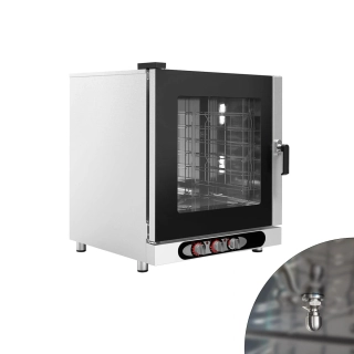 Elektrický kombinovaný konvektomat - manuální - 6x GN 1/1 nebo 6x EN 600x400