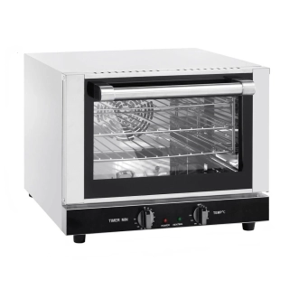 Elektrická Kompaktní horkovzdušná trouba - Manuální - 21 litrů - vč. 3 roštů 349x282 mm - s časovačem