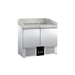 Chladicí stůl na pizzu PREMIUM - 935x700 mm - se 2 dveřmi