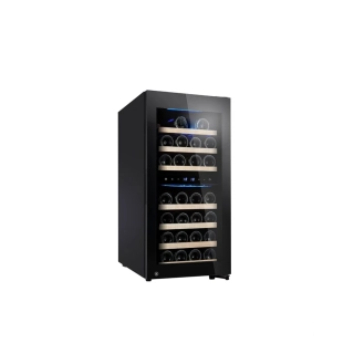 Vinotéka / Chladnička na víno - 2 klimatické zóny - 100 l - max. 33 lahví